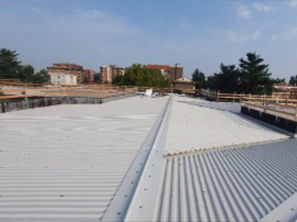 Rifacimento copertura scuola di Melegnano